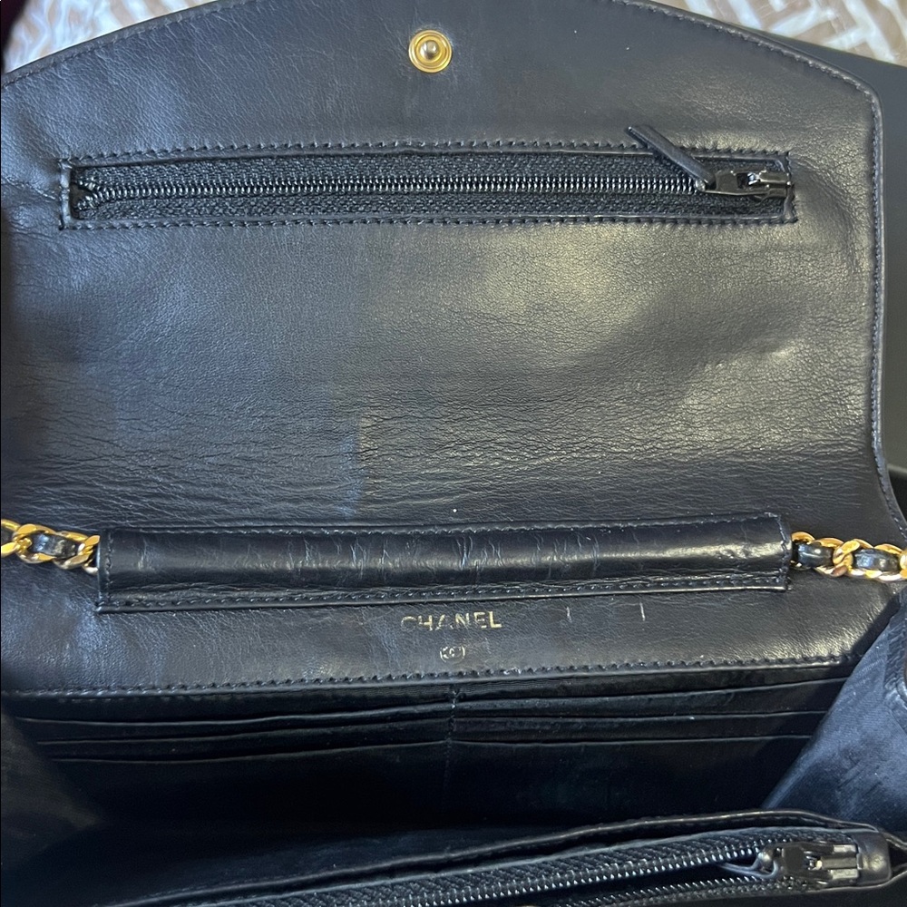 ๐ WOC caviar CC Chanel Black Leather RARE - Picture 8 of 16